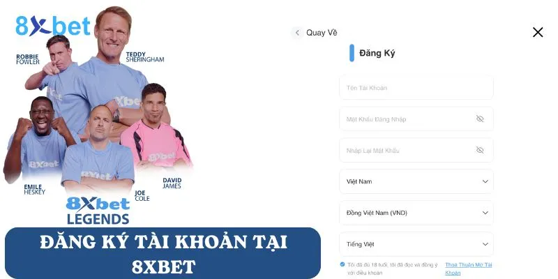 Khám Phá Thế Giới Xổ Số 8xbet: Cơ Hội Vàng Cho Người Chơi Đăng ký tài khoản tại 8Xbet cực đơn giản