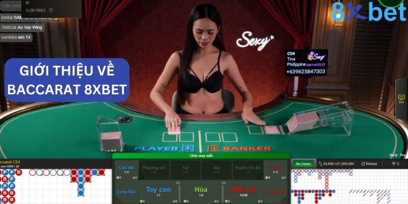 Baccarat 8xbet - Trò Chơi Hấp Dẫn Bet Thủ Không Thể Bỏ Qua Baccarat 8xbet với luật chơi đơn giản và nhiều cơ hội thắng lớn