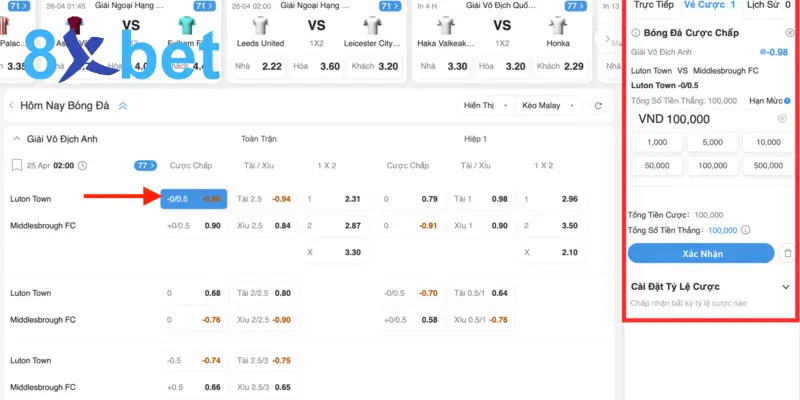 Cá cược thể thao 8Xbet - Hướng dẫn tham gia thắng lớn Lý do game thủ lựa chọn cá cược thể thao 8Xbet