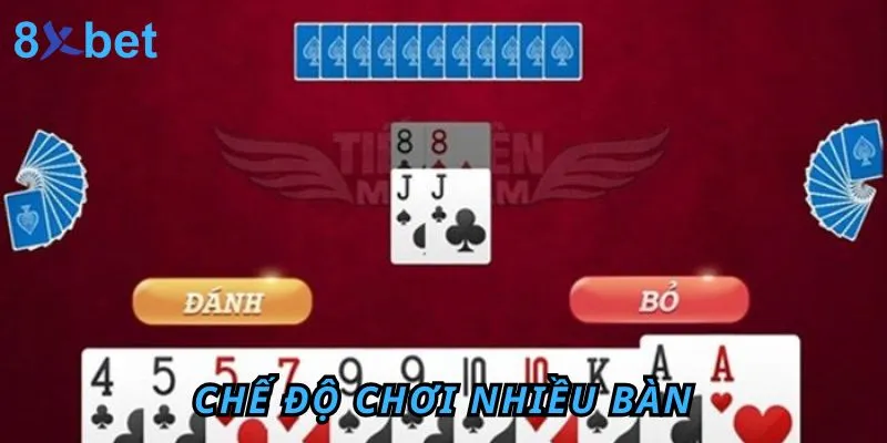 Cách chơi bài tiến lên trên 8XBET – Hướng dẫn chi tiết và mẹo thắng lớn 8XBET cung cấp nhiều bàn Tiến Lên với các mức cược khác nhau