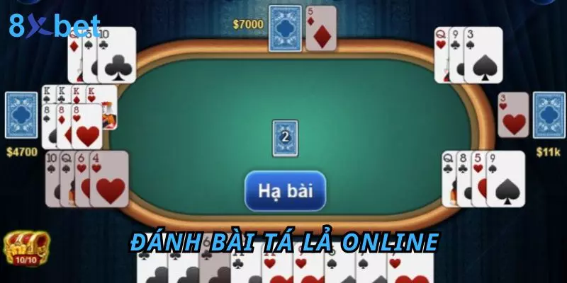 Tá Lả Online tại 8Xbet - Đánh bài mọi lúc mọi nơi cực đã Đánh bài tá lả online