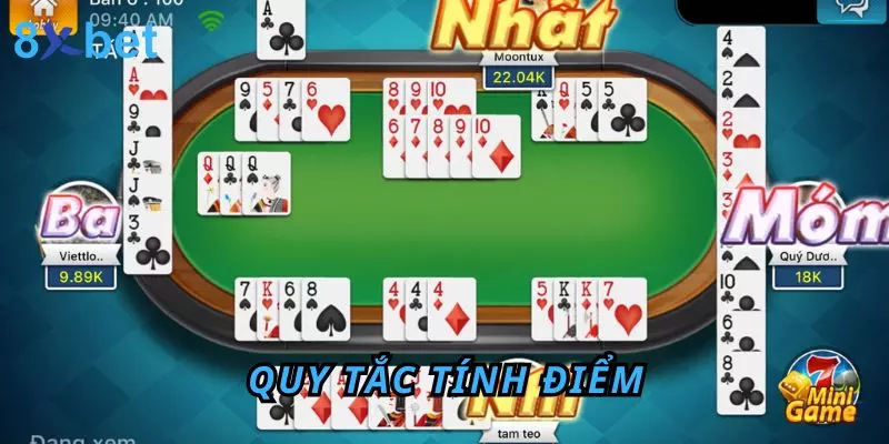 Tá Lả Online tại 8Xbet - Đánh bài mọi lúc mọi nơi cực đã Quy tắc tính điểm